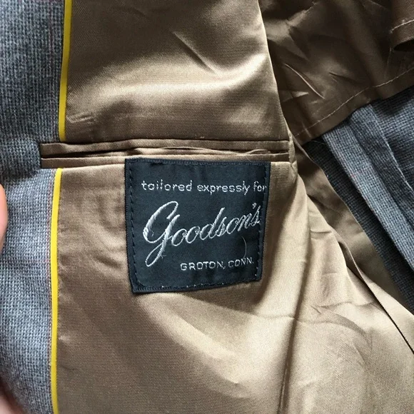 Vintage Gray Wool Blazer - Picture 4 of 7